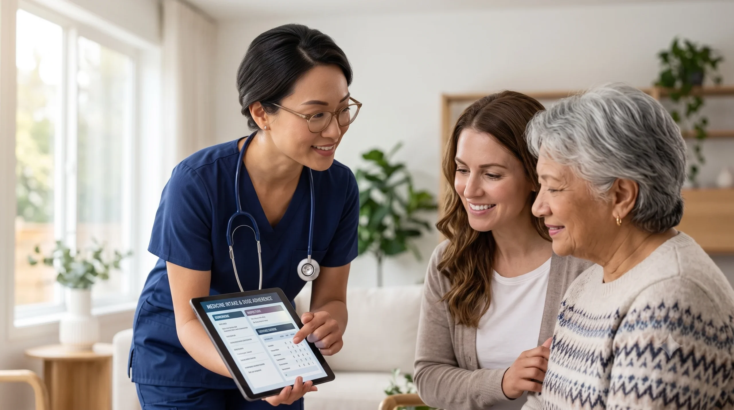 How We Can Support You Promotional graphic detailing evidence-based nursing continuing education and hospital discharge resources for older adults.